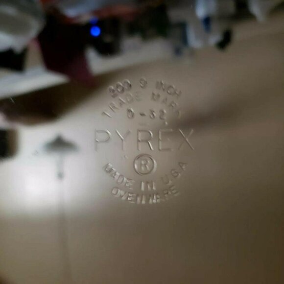 VINTAGE PYREX 9" amber #209 Brown D- 32 Pie Plate/Pan Ovenware USA - Picture 9 of 12